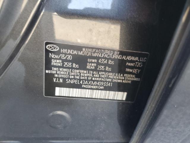 Photo 11 VIN: 5NPEL4JAXMH093341 - HYUNDAI SONATA SEL 