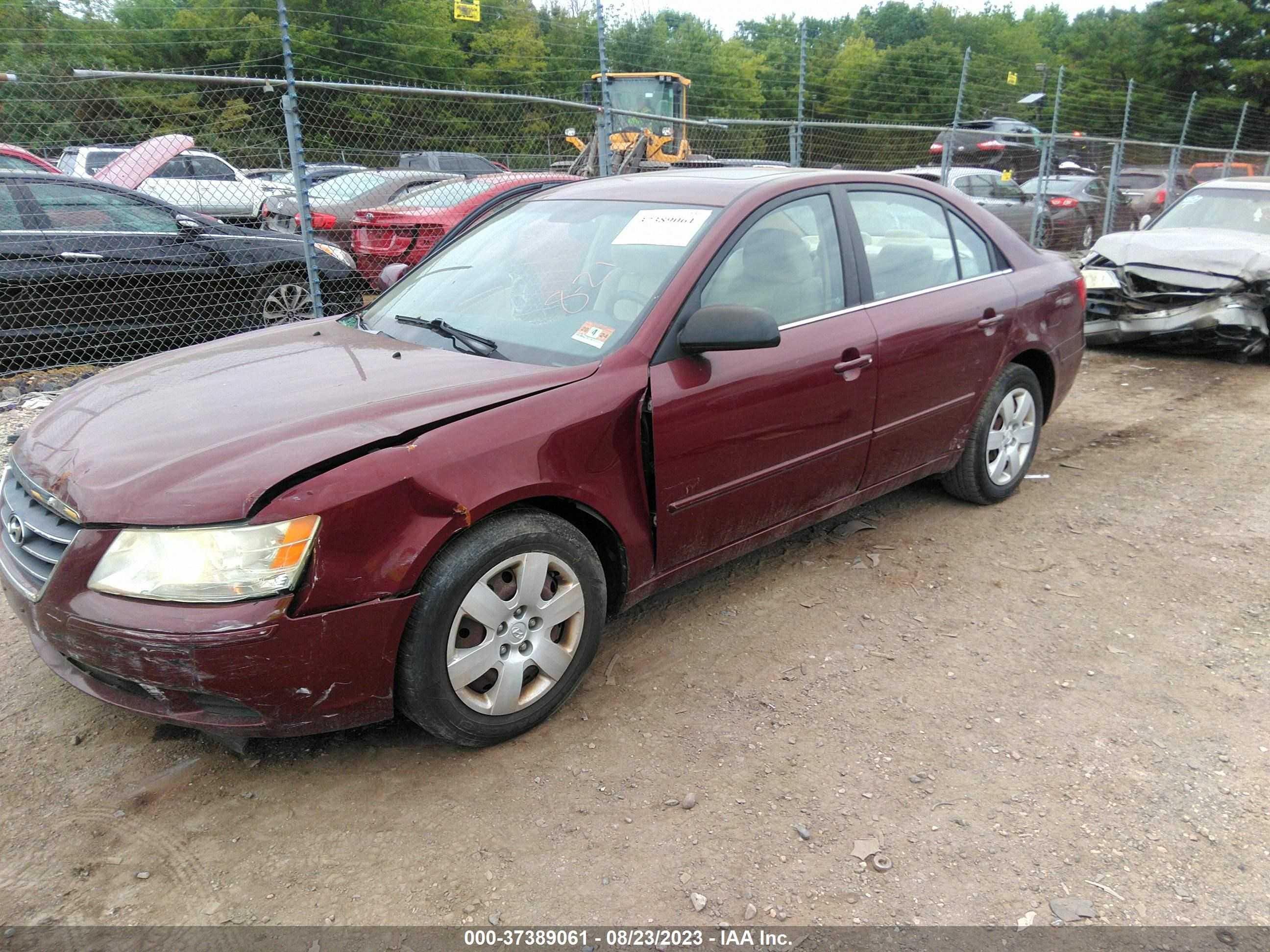 Photo 1 VIN: 5NPET46C09H460524 - HYUNDAI SONATA 