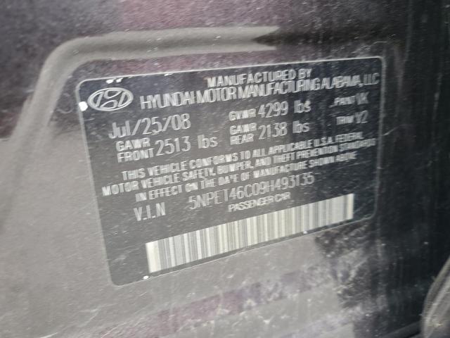 Photo 11 VIN: 5NPET46C09H493135 - HYUNDAI SONATA 