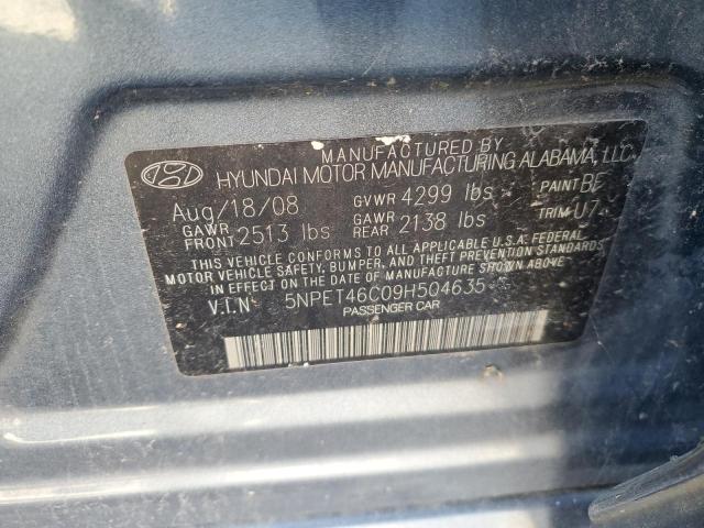 Photo 11 VIN: 5NPET46C09H504635 - HYUNDAI SONATA 