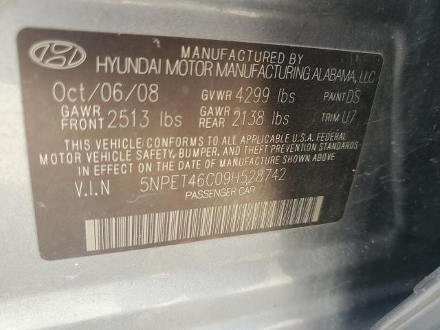 Photo 11 VIN: 5NPET46C09H528742 - HYUNDAI SONATA GLS 