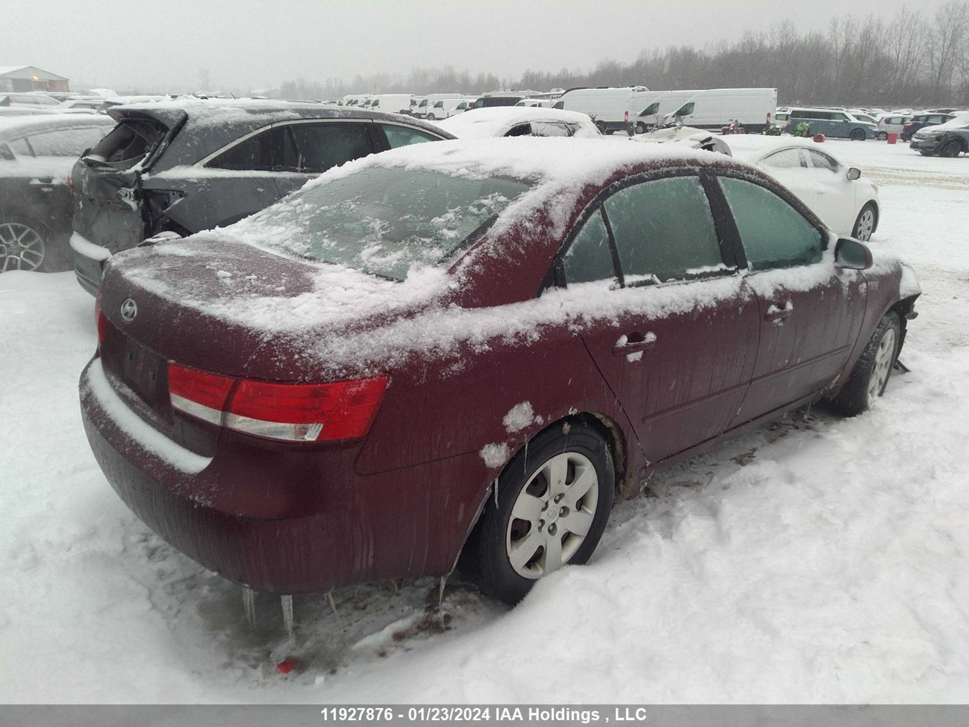 Photo 3 VIN: 5NPET46C17H270180 - HYUNDAI SONATA 