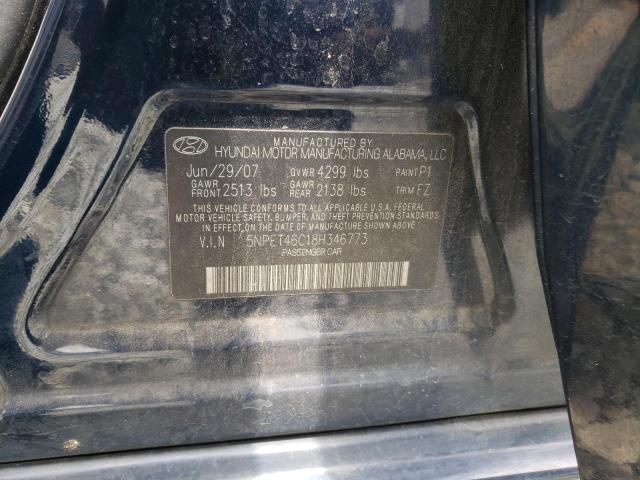 Photo 9 VIN: 5NPET46C18H346773 - HYUNDAI SONATA GLS 