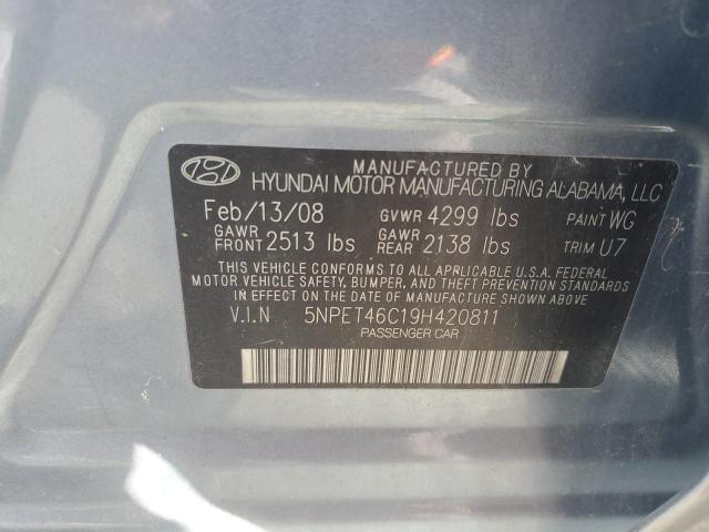 Photo 11 VIN: 5NPET46C19H420811 - HYUNDAI SONATA 