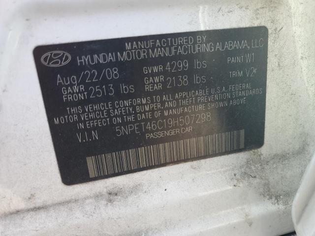 Photo 11 VIN: 5NPET46C19H507298 - HYUNDAI SONATA GLS 