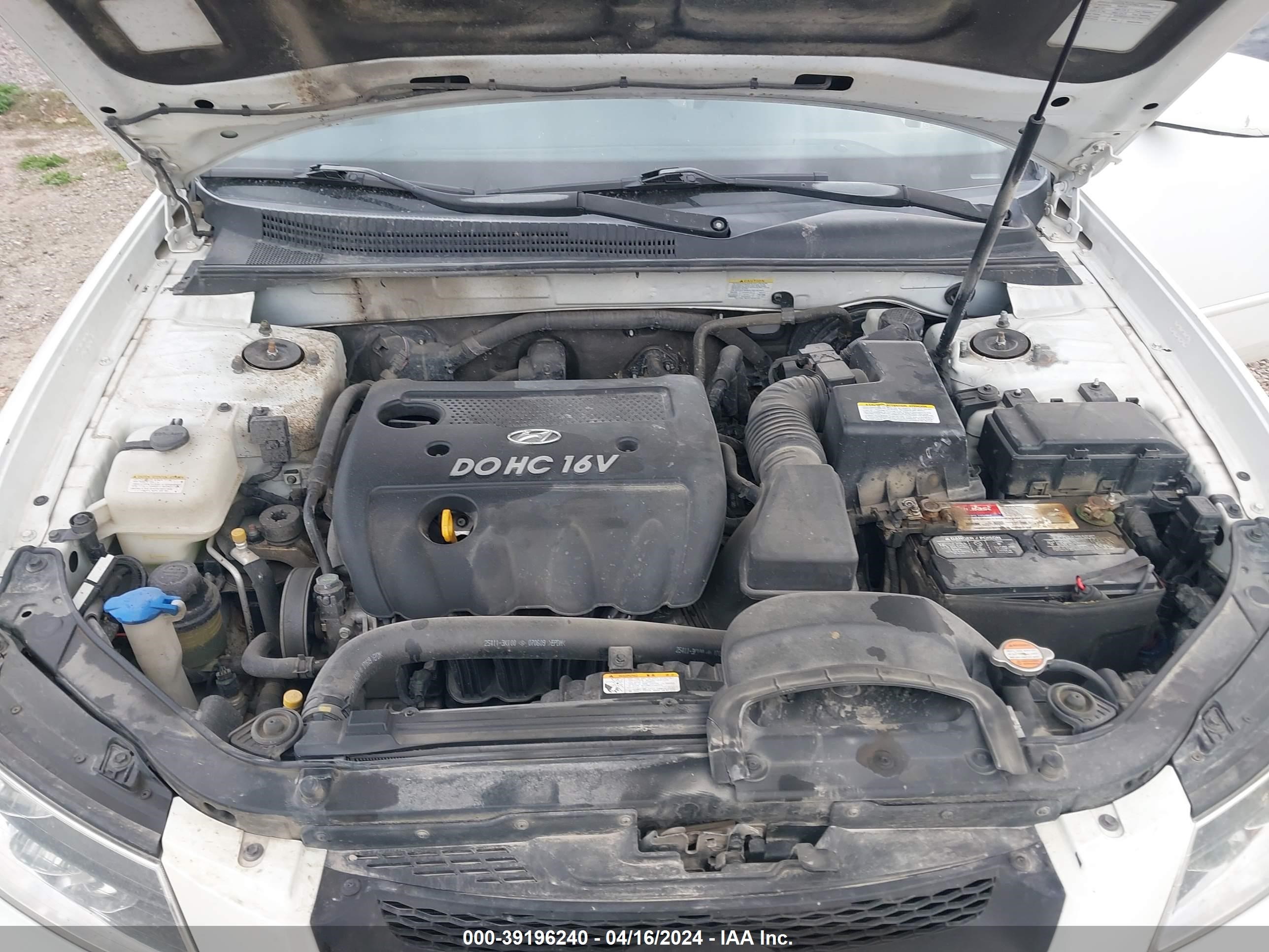 Photo 9 VIN: 5NPET46C28H368247 - HYUNDAI SONATA 