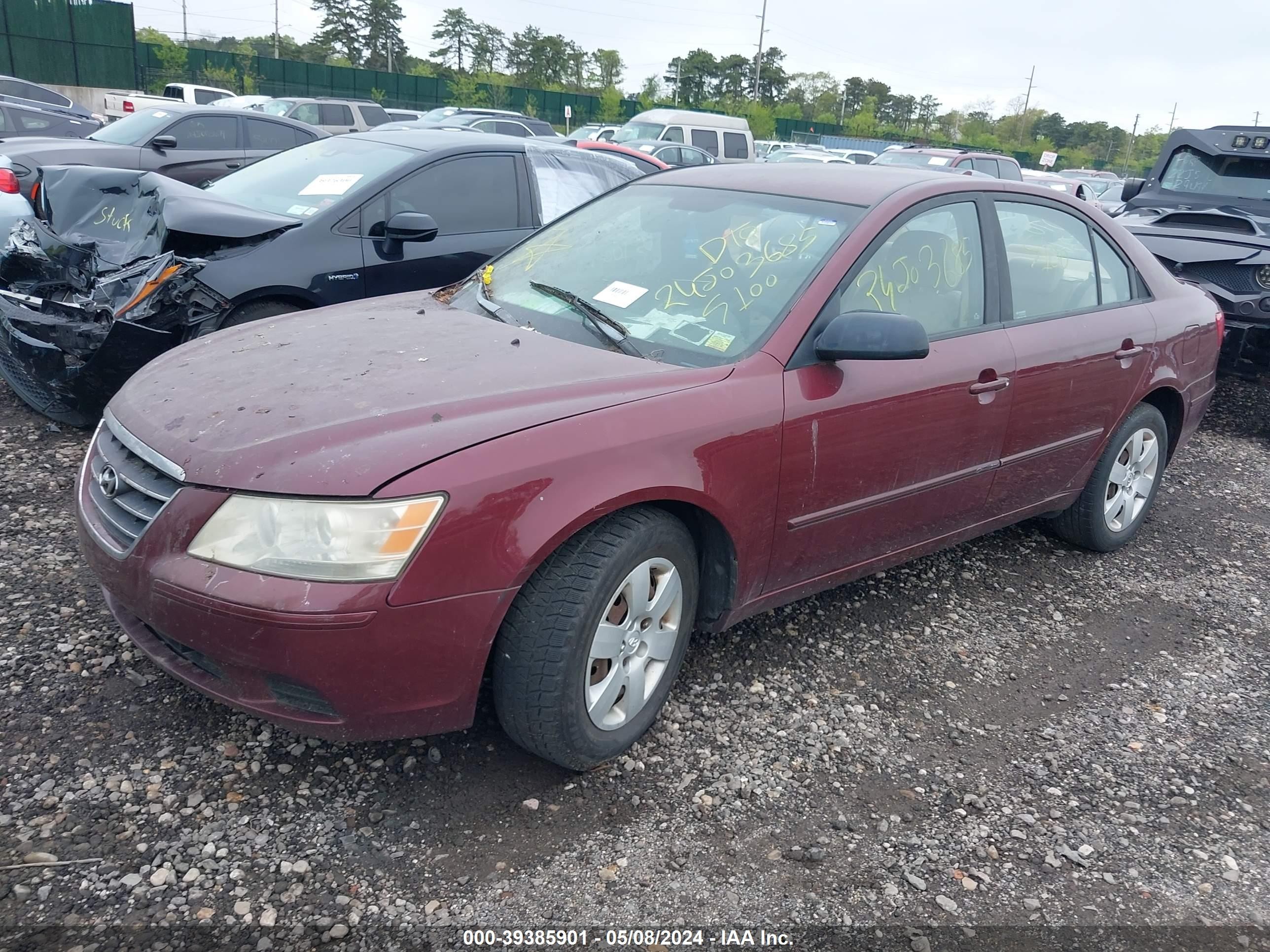 Photo 1 VIN: 5NPET46C29H453395 - HYUNDAI SONATA 