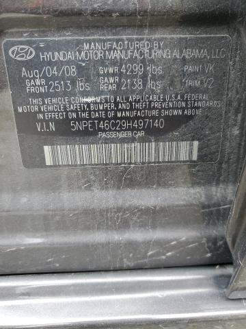 Photo 11 VIN: 5NPET46C29H497140 - HYUNDAI SONATA 