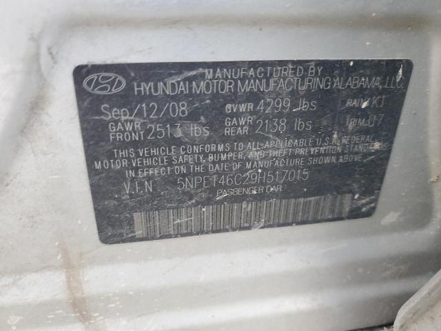 Photo 11 VIN: 5NPET46C29H517015 - HYUNDAI SONATA GLS 