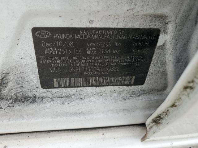 Photo 11 VIN: 5NPET46C29H553822 - HYUNDAI SONATA 