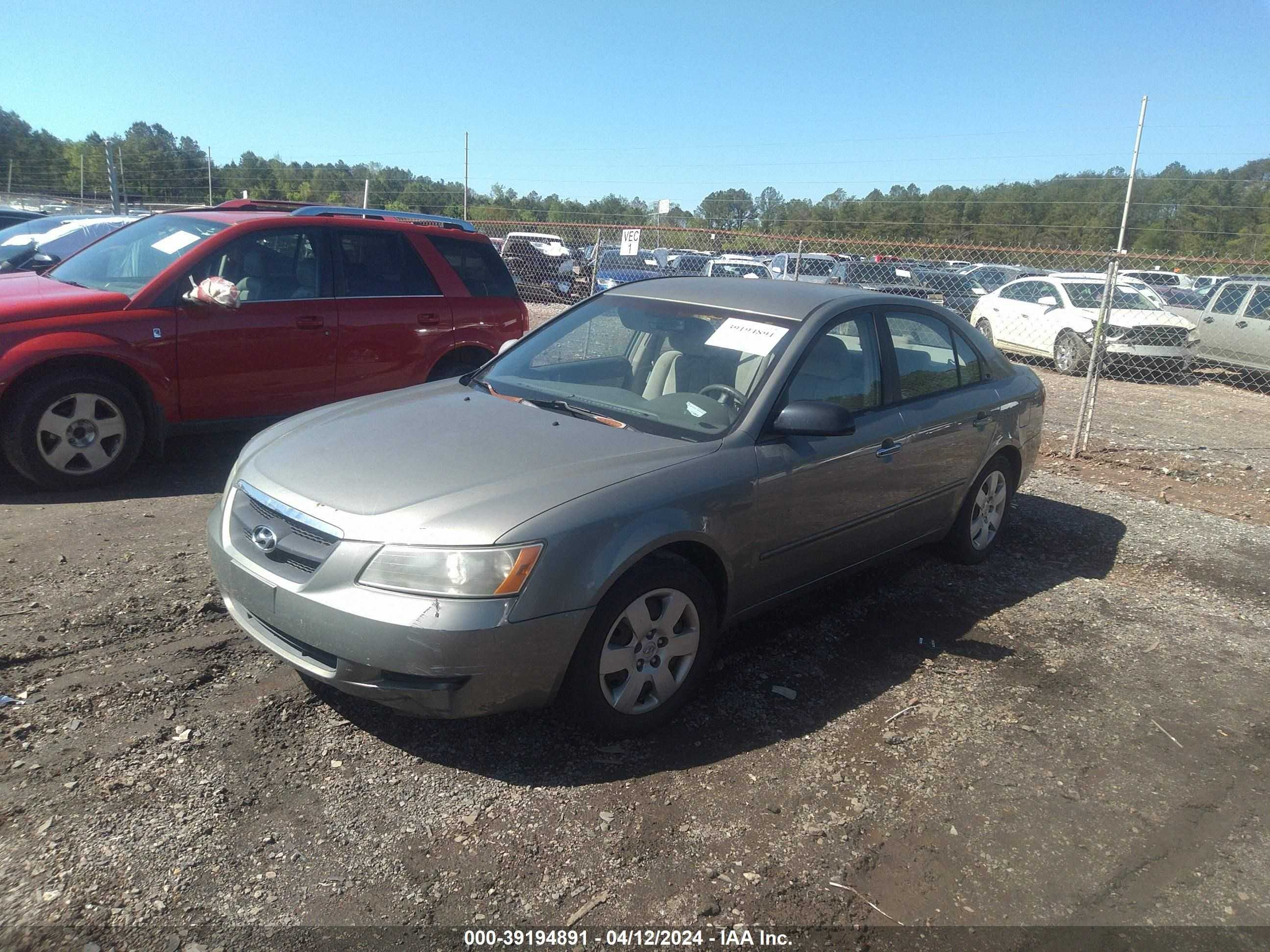 Photo 1 VIN: 5NPET46C37H246348 - HYUNDAI SONATA 