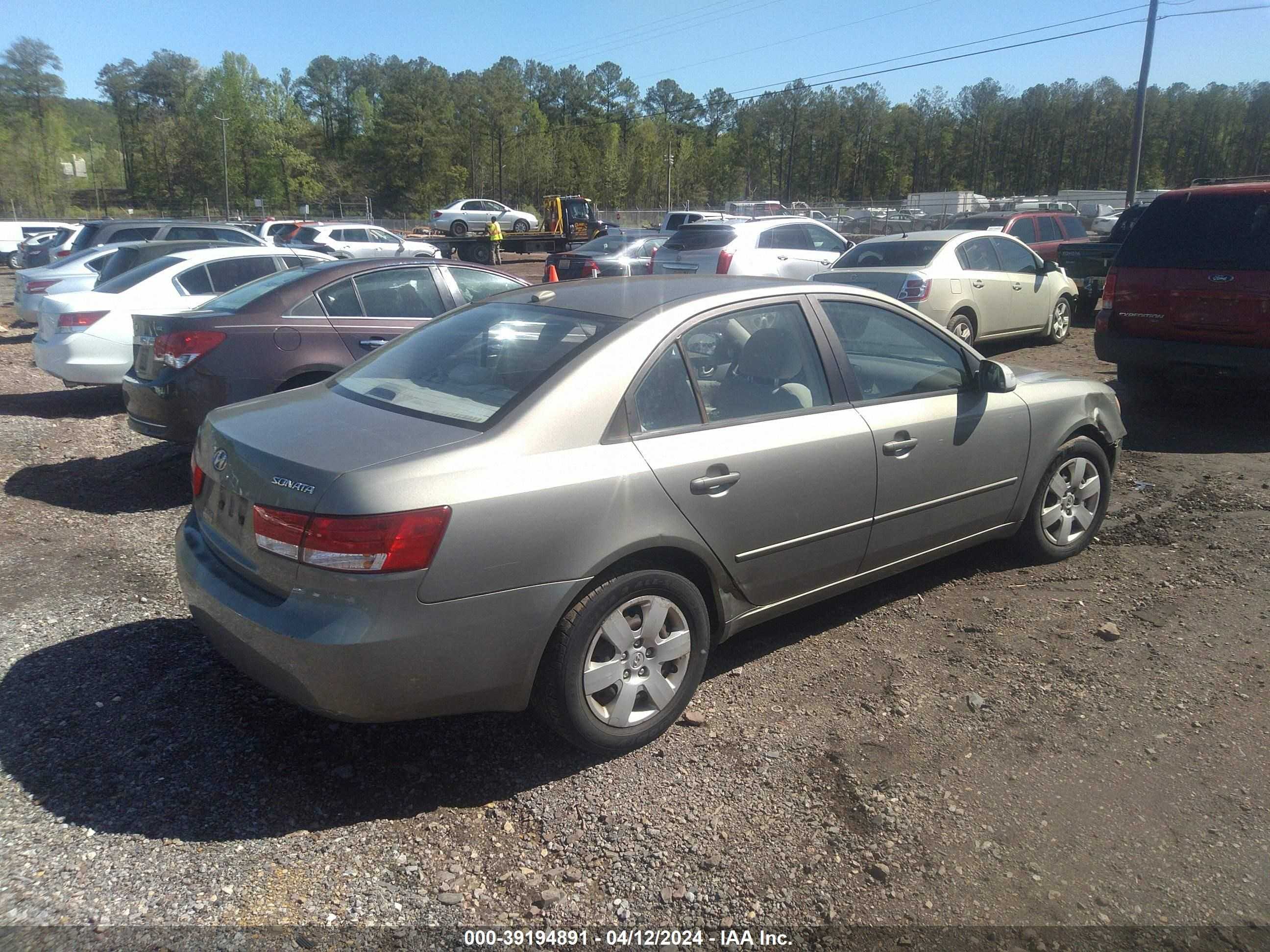 Photo 3 VIN: 5NPET46C37H246348 - HYUNDAI SONATA 