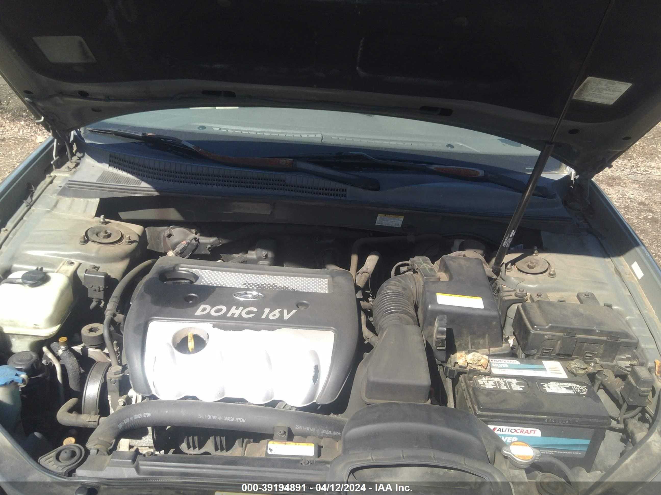 Photo 9 VIN: 5NPET46C37H246348 - HYUNDAI SONATA 