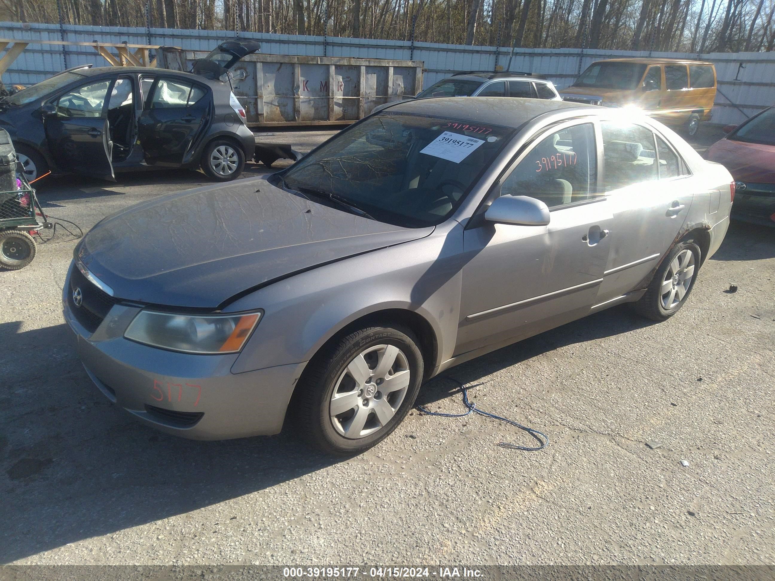 Photo 1 VIN: 5NPET46C37H267152 - HYUNDAI SONATA 