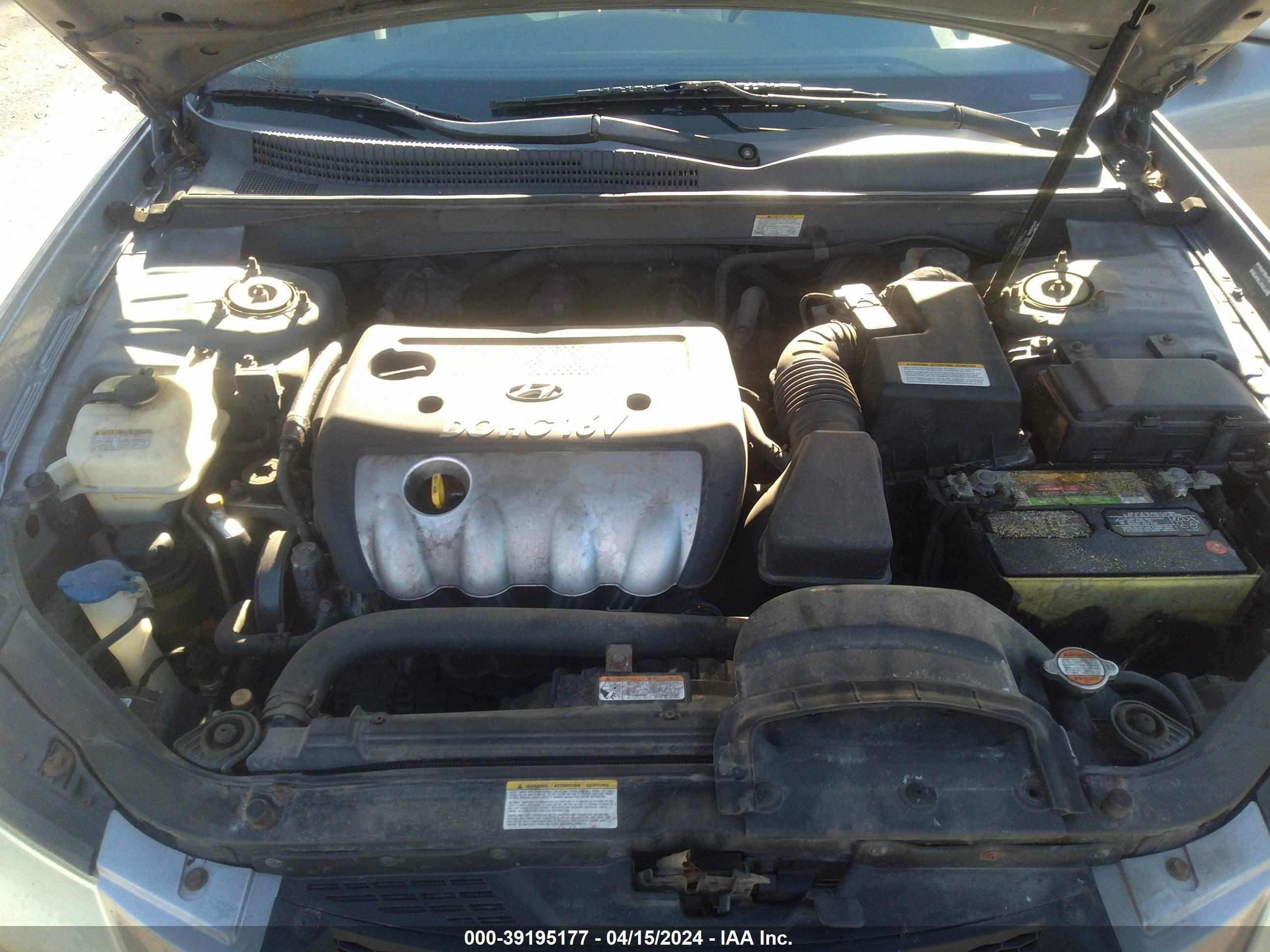 Photo 9 VIN: 5NPET46C37H267152 - HYUNDAI SONATA 