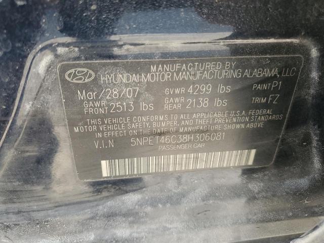 Photo 12 VIN: 5NPET46C38H306081 - HYUNDAI SONATA GLS 