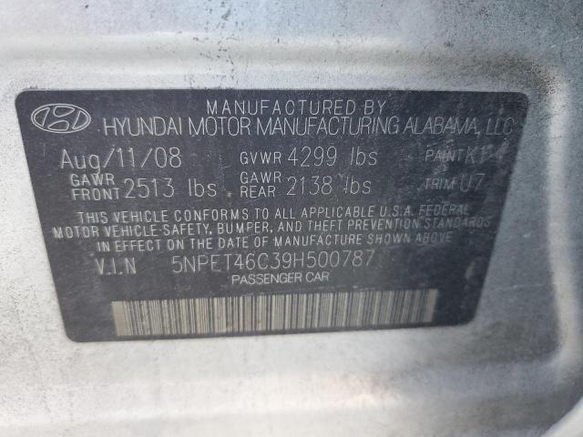 Photo 12 VIN: 5NPET46C39H500787 - HYUNDAI SONATA GLS 