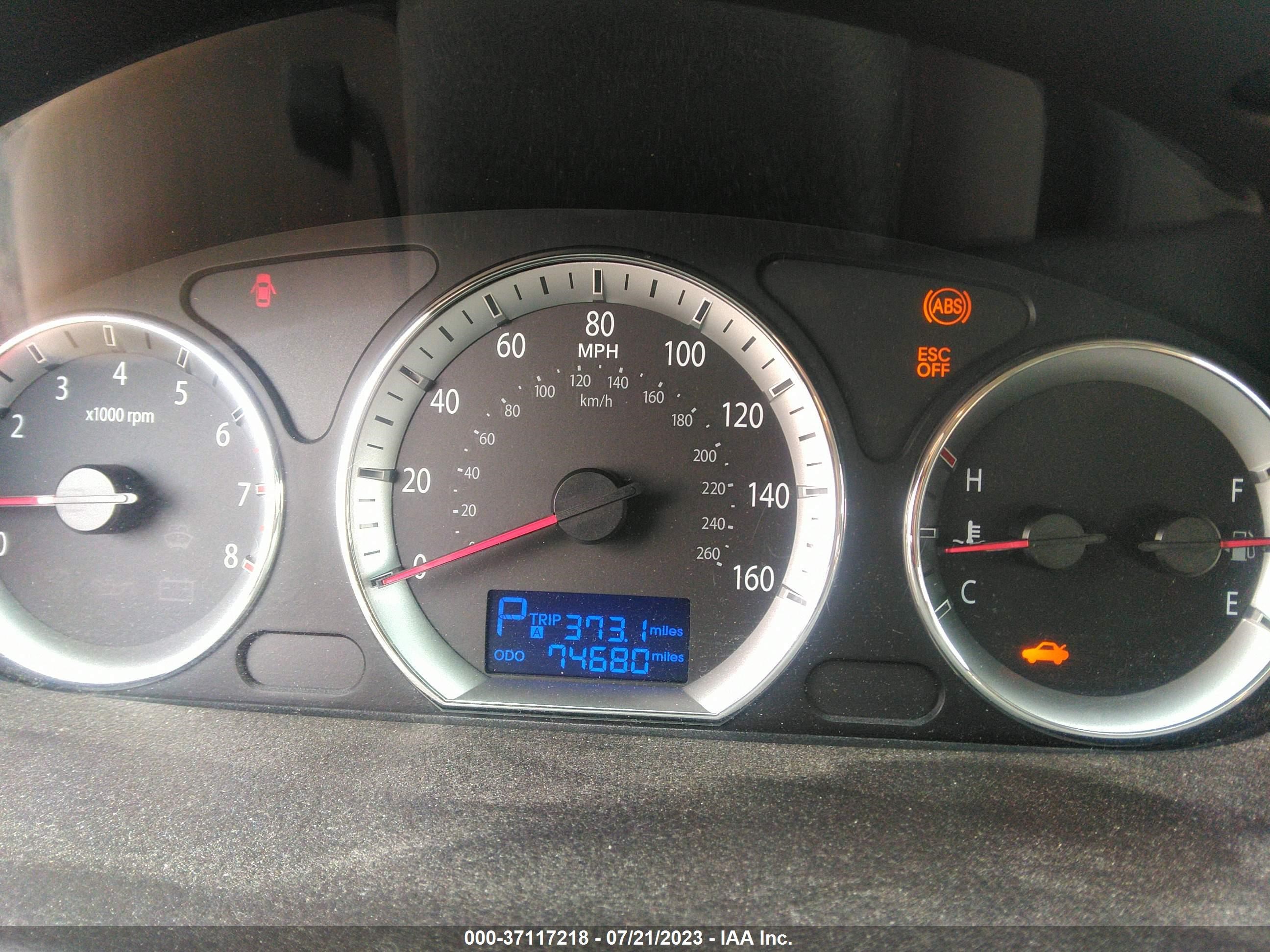 Photo 6 VIN: 5NPET46C59H427826 - HYUNDAI SONATA 