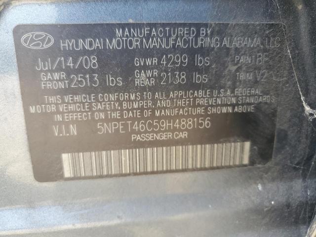 Photo 12 VIN: 5NPET46C59H488156 - HYUNDAI SONATA 