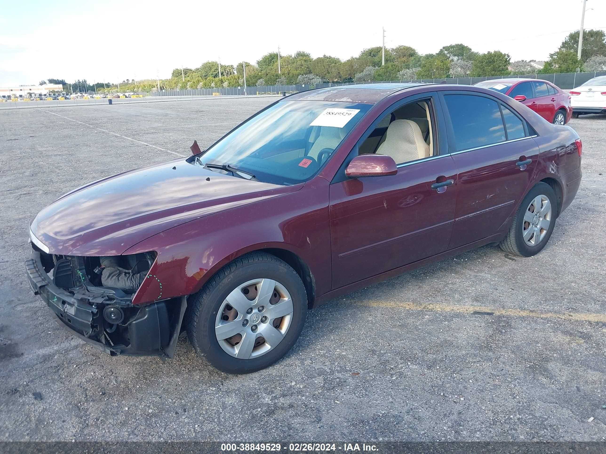 Photo 1 VIN: 5NPET46C59H561316 - HYUNDAI SONATA 