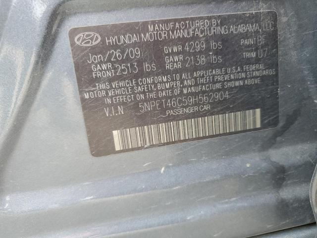 Photo 11 VIN: 5NPET46C59H562904 - HYUNDAI SONATA GLS 