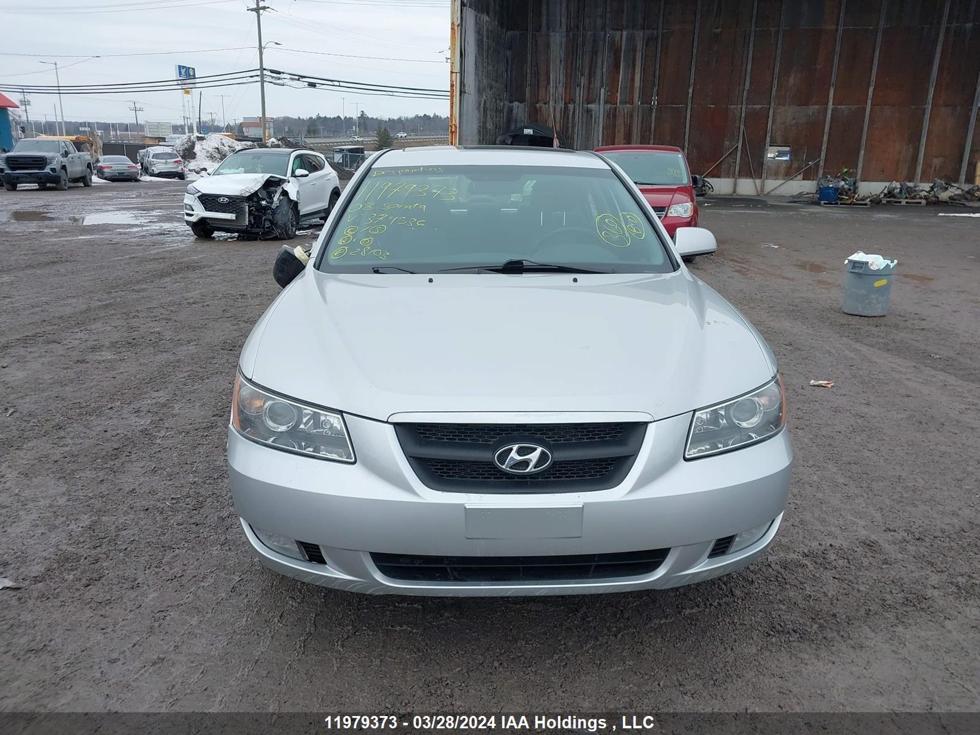 Photo 11 VIN: 5NPET46C68H374536 - HYUNDAI SONATA 