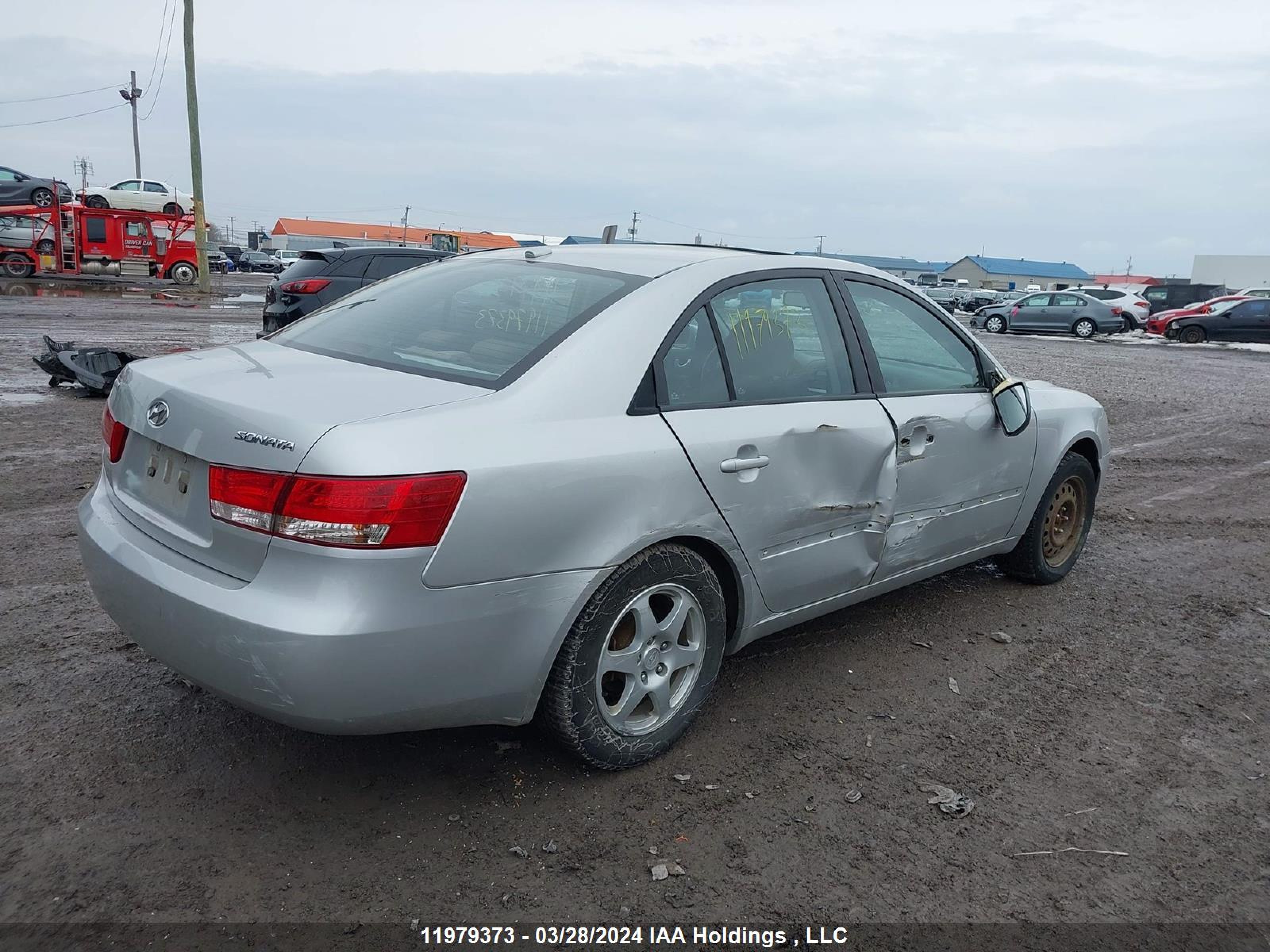 Photo 3 VIN: 5NPET46C68H374536 - HYUNDAI SONATA 