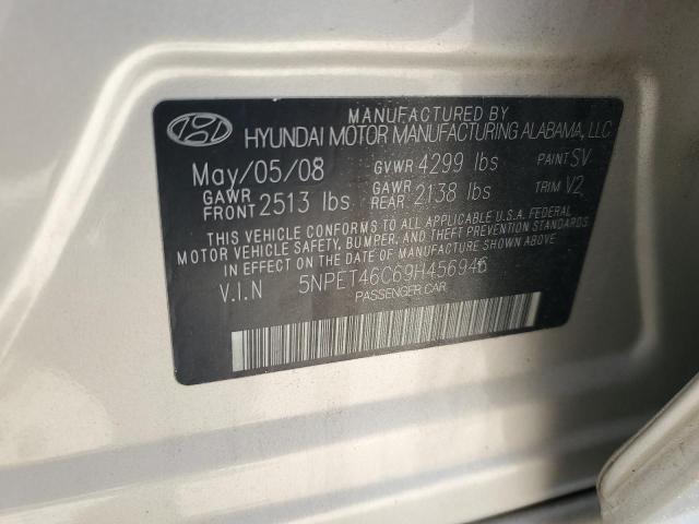 Photo 11 VIN: 5NPET46C69H456946 - HYUNDAI SONATA 