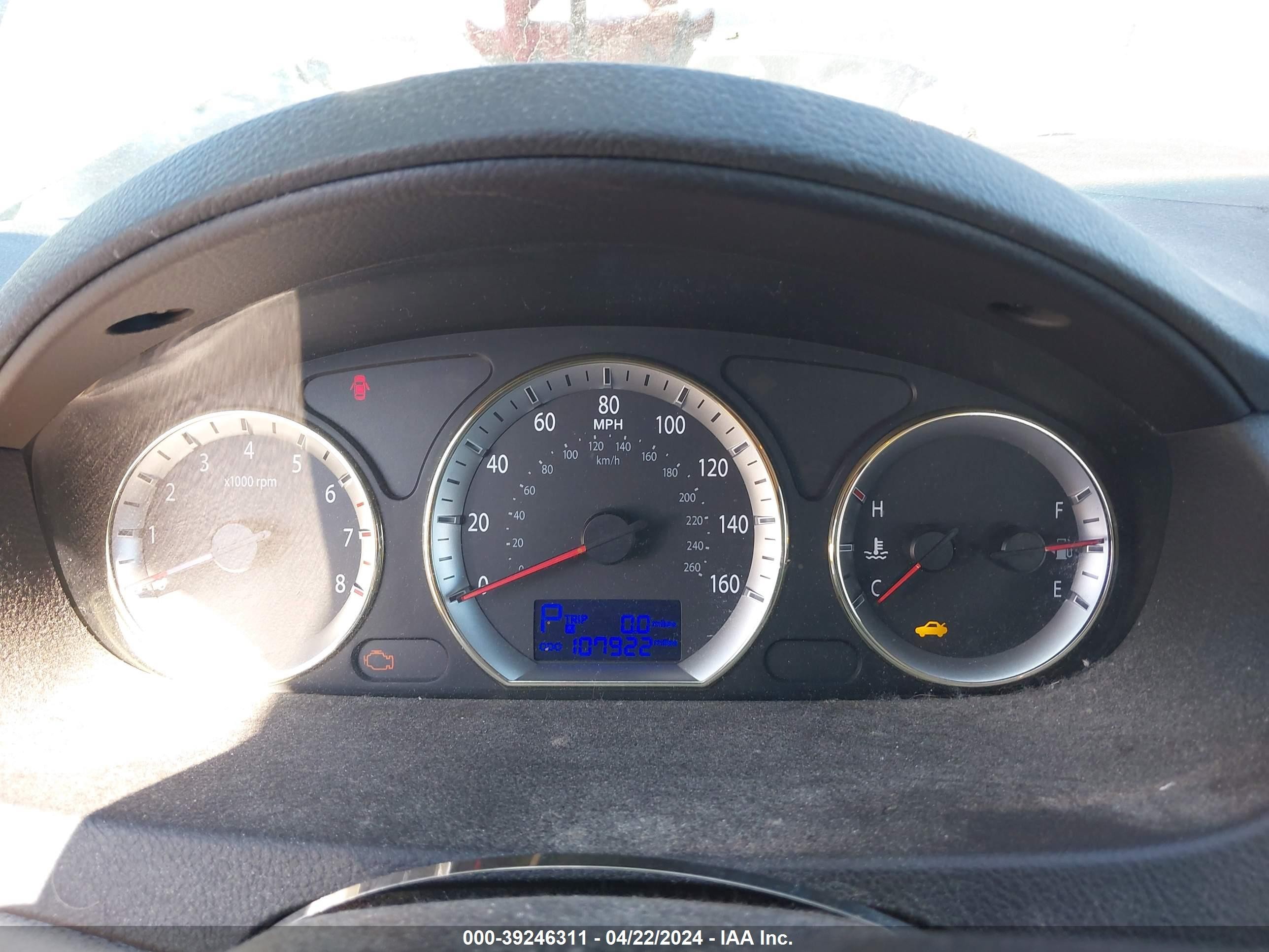 Photo 6 VIN: 5NPET46C69H497223 - HYUNDAI SONATA 