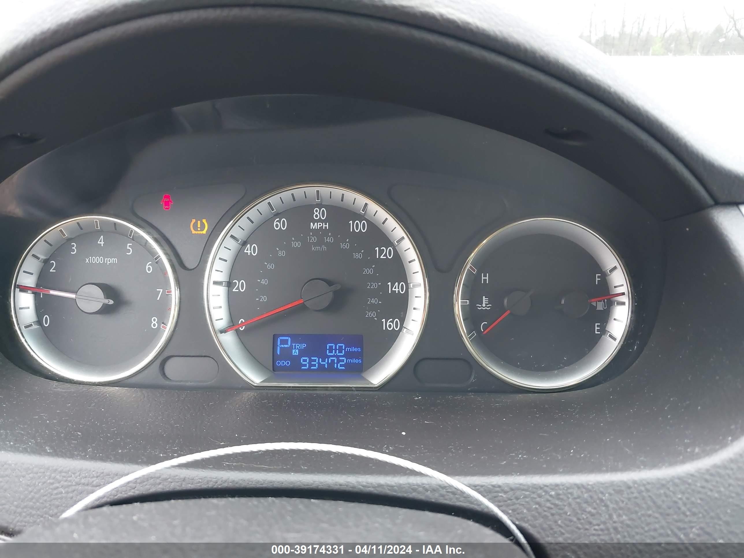 Photo 6 VIN: 5NPET46C69H528454 - HYUNDAI SONATA 