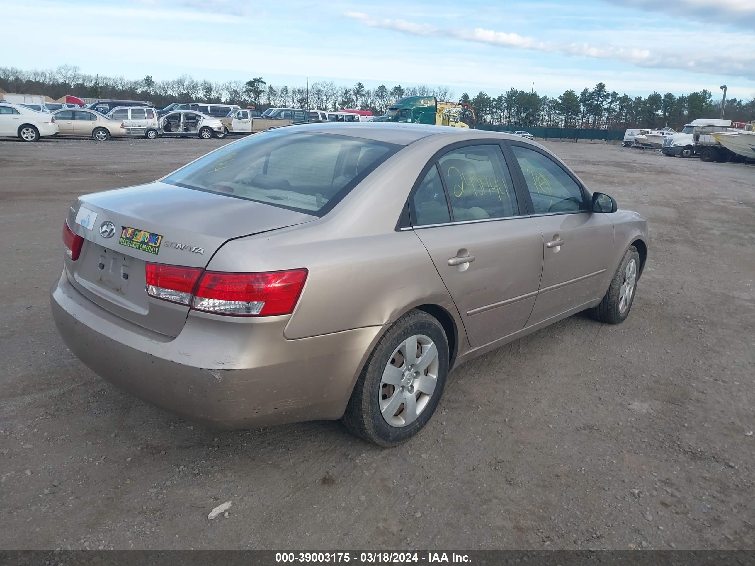 Photo 3 VIN: 5NPET46C77H223395 - HYUNDAI SONATA 