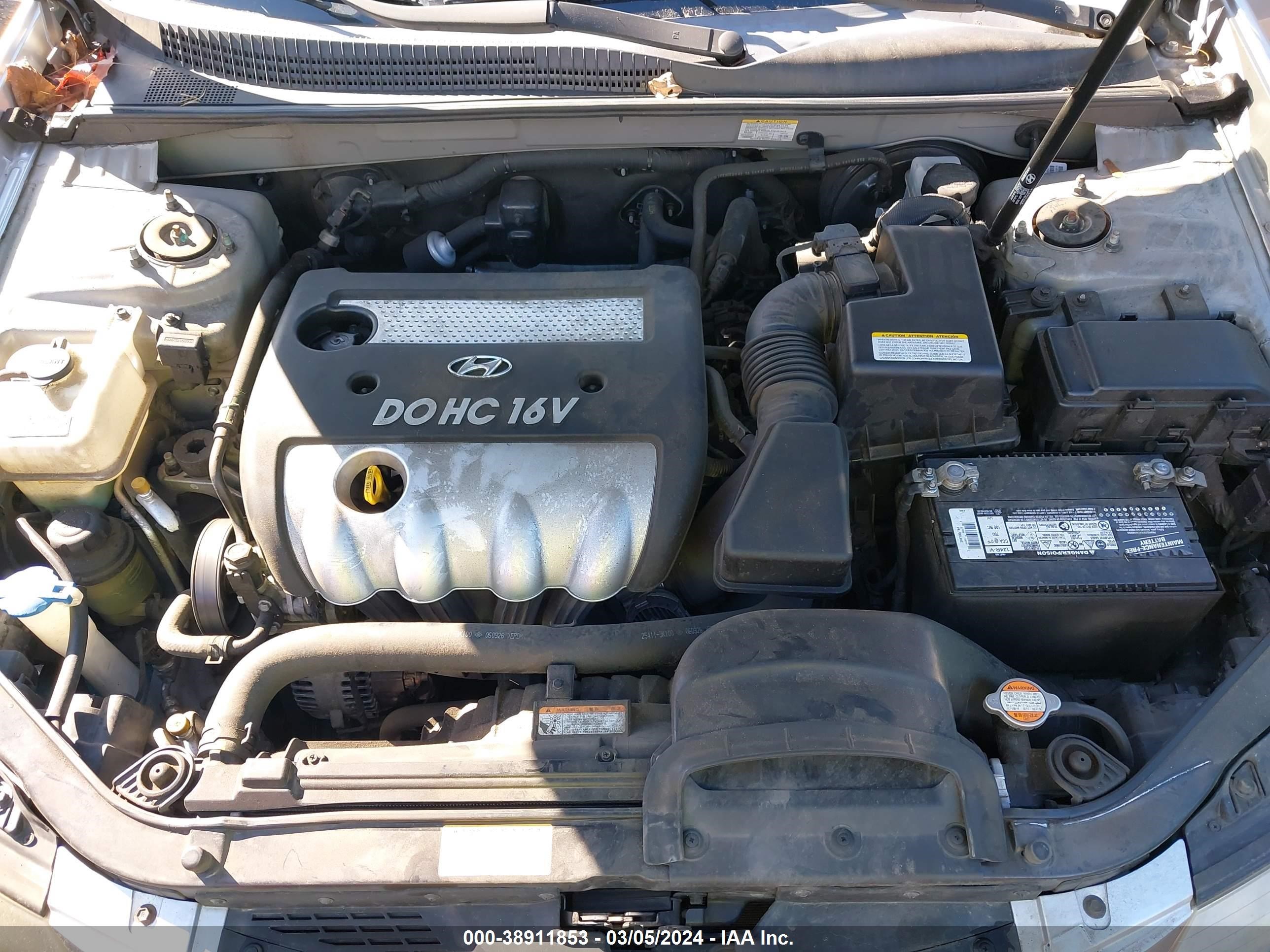 Photo 9 VIN: 5NPET46C77H269728 - HYUNDAI SONATA 