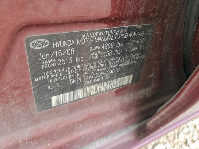 Photo 11 VIN: 5NPET46C79H409070 - HYUNDAI SONATA 