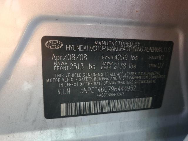 Photo 11 VIN: 5NPET46C79H444952 - HYUNDAI SONATA 