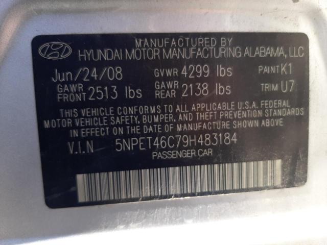 Photo 11 VIN: 5NPET46C79H483184 - HYUNDAI SONATA 