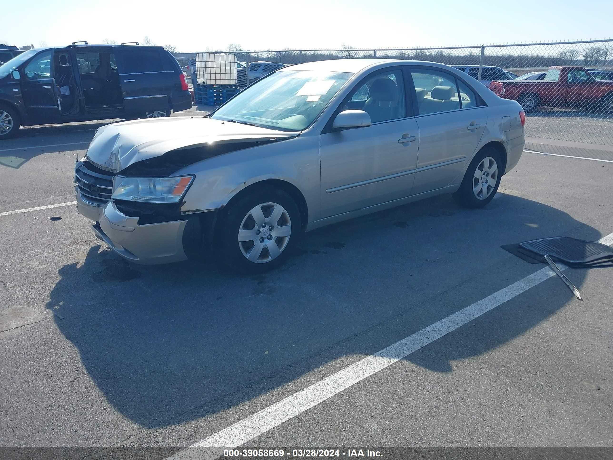 Photo 1 VIN: 5NPET46C79H492306 - HYUNDAI SONATA 