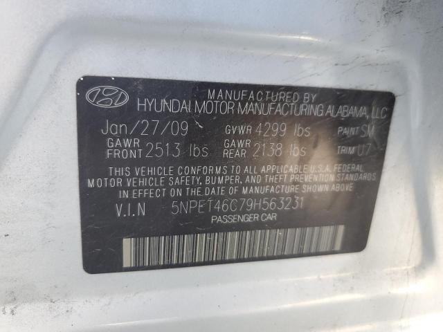 Photo 11 VIN: 5NPET46C79H563231 - HYUNDAI SONATA 