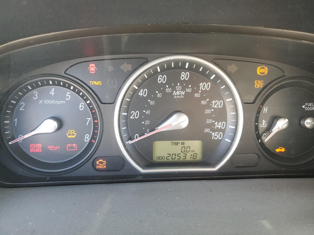 Photo 8 VIN: 5NPET46C88H375428 - HYUNDAI SONATA 