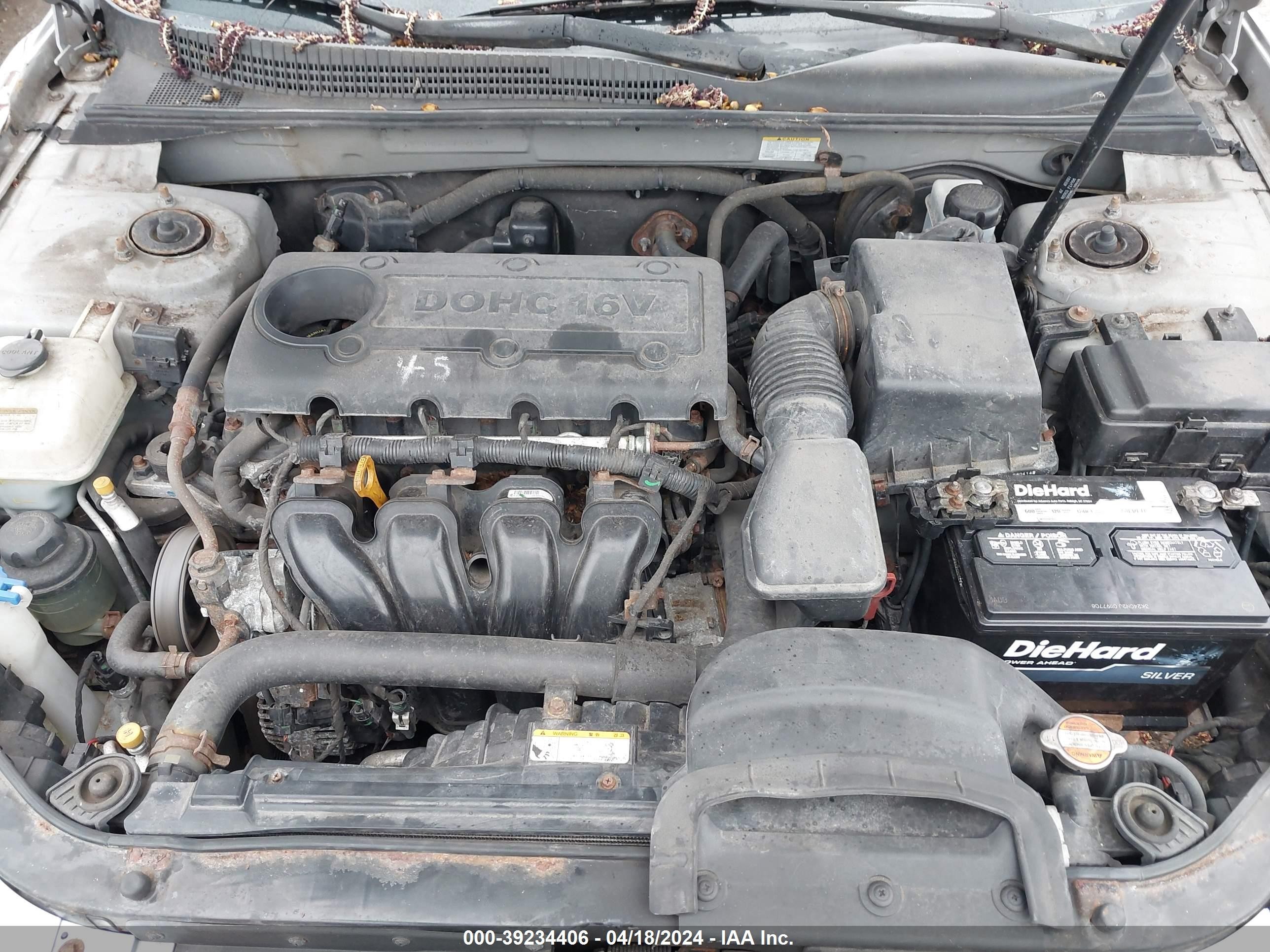 Photo 9 VIN: 5NPET46C89H503247 - HYUNDAI SONATA 