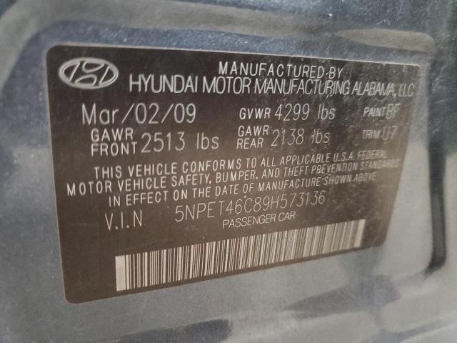 Photo 11 VIN: 5NPET46C89H573136 - HYUNDAI SONATA GLS 