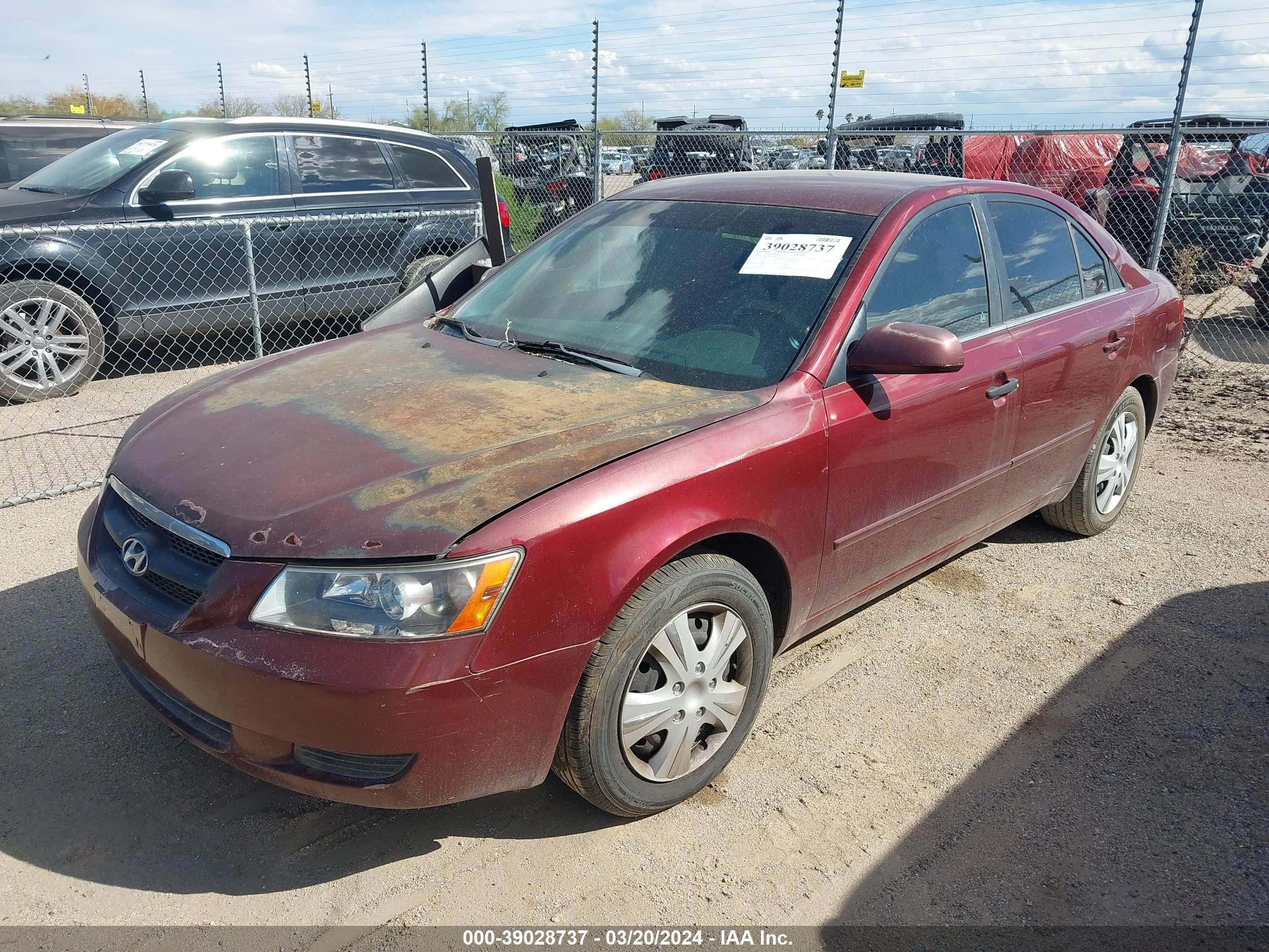 Photo 1 VIN: 5NPET46C98H342048 - HYUNDAI SONATA 