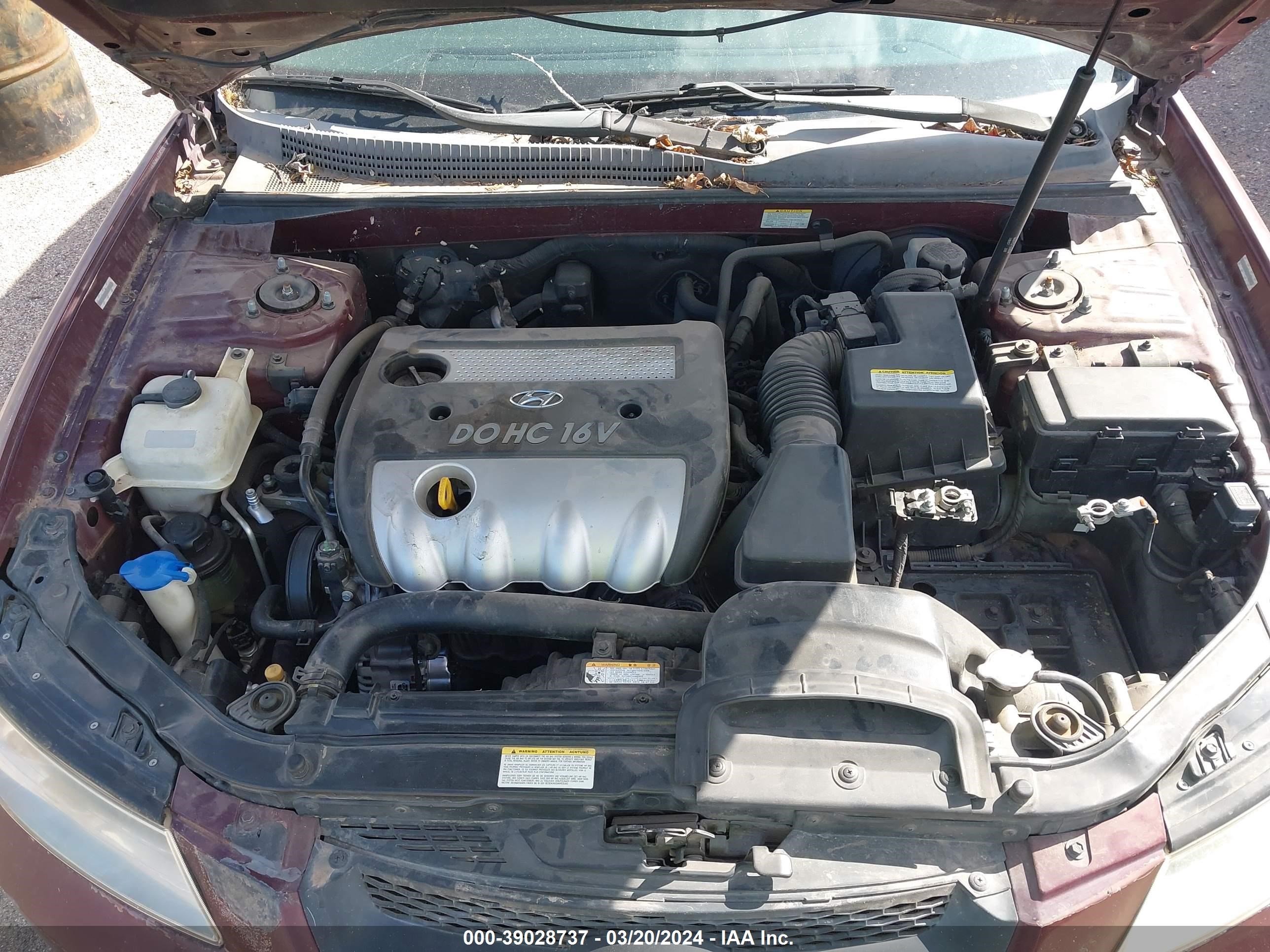 Photo 9 VIN: 5NPET46C98H342048 - HYUNDAI SONATA 