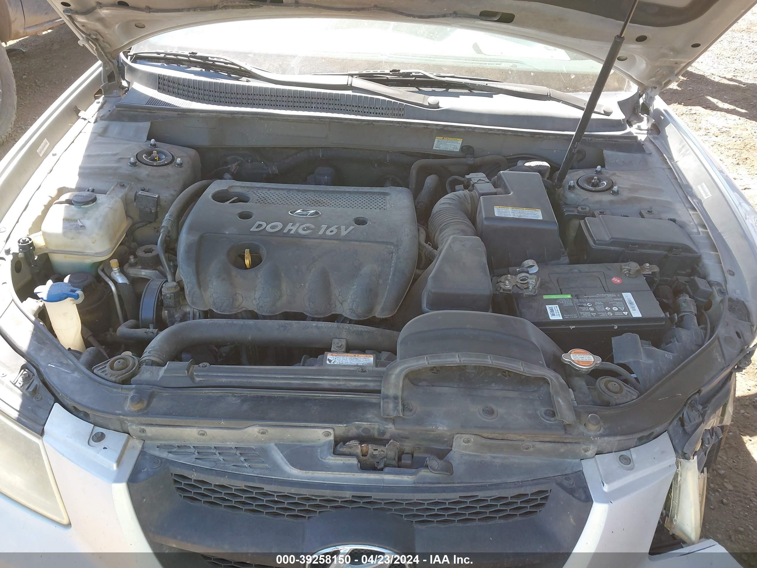 Photo 9 VIN: 5NPET46C98H394988 - HYUNDAI SONATA 