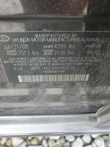 Photo 11 VIN: 5NPET46C99H490539 - HYUNDAI SONATA GLS 