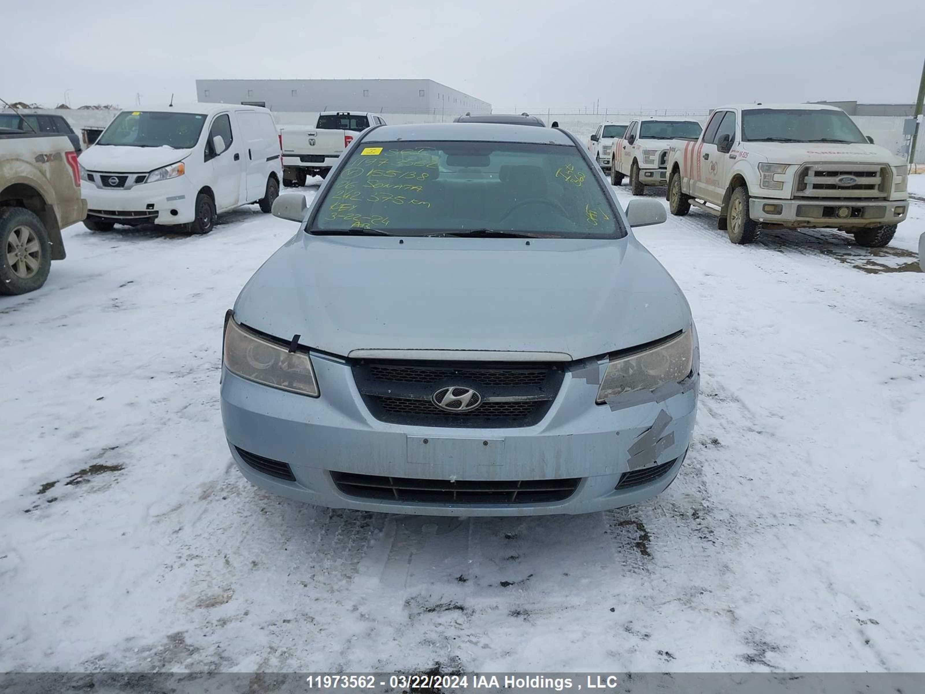 Photo 11 VIN: 5NPET46CX6H155138 - HYUNDAI SONATA 