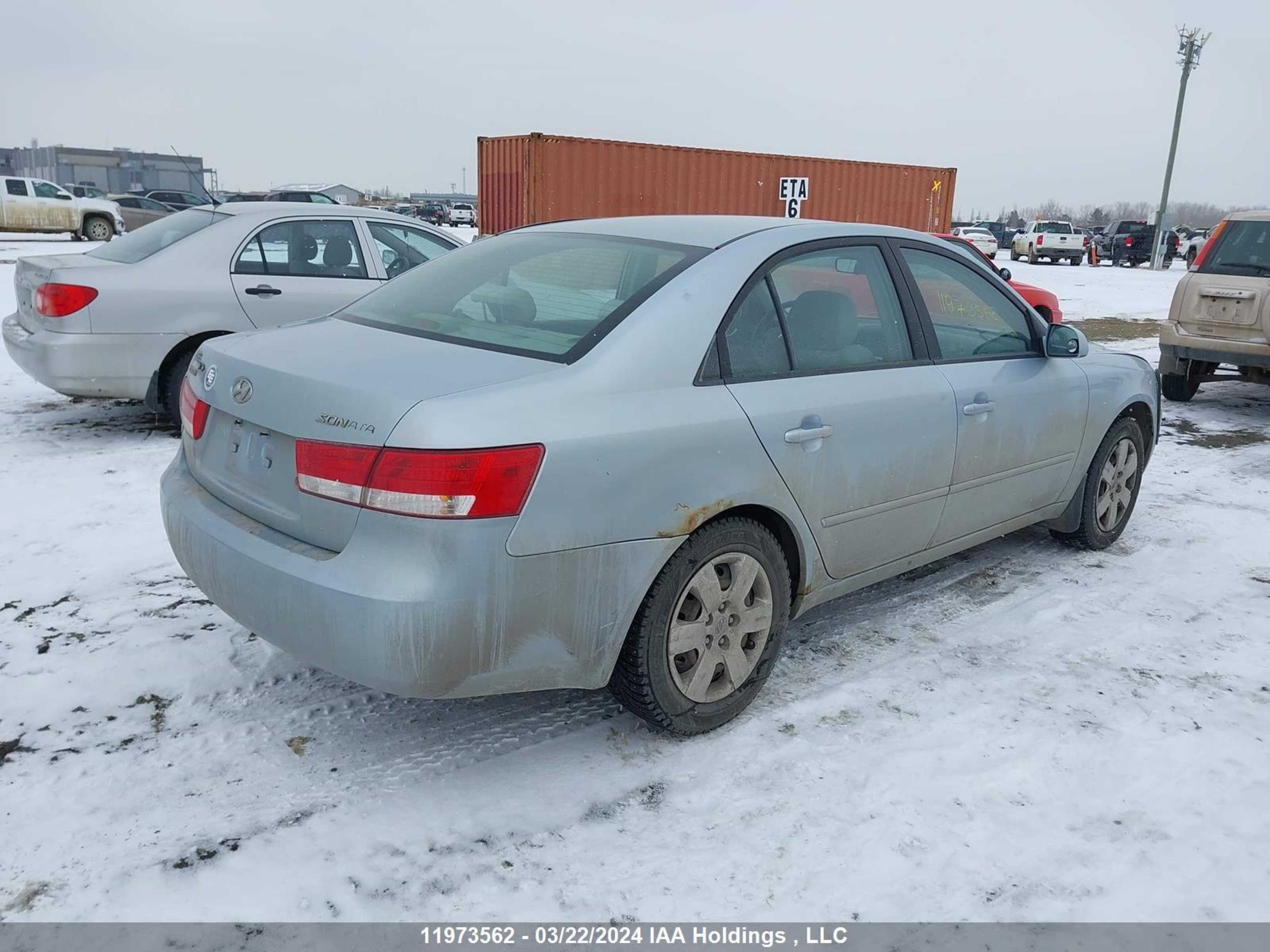 Photo 3 VIN: 5NPET46CX6H155138 - HYUNDAI SONATA 