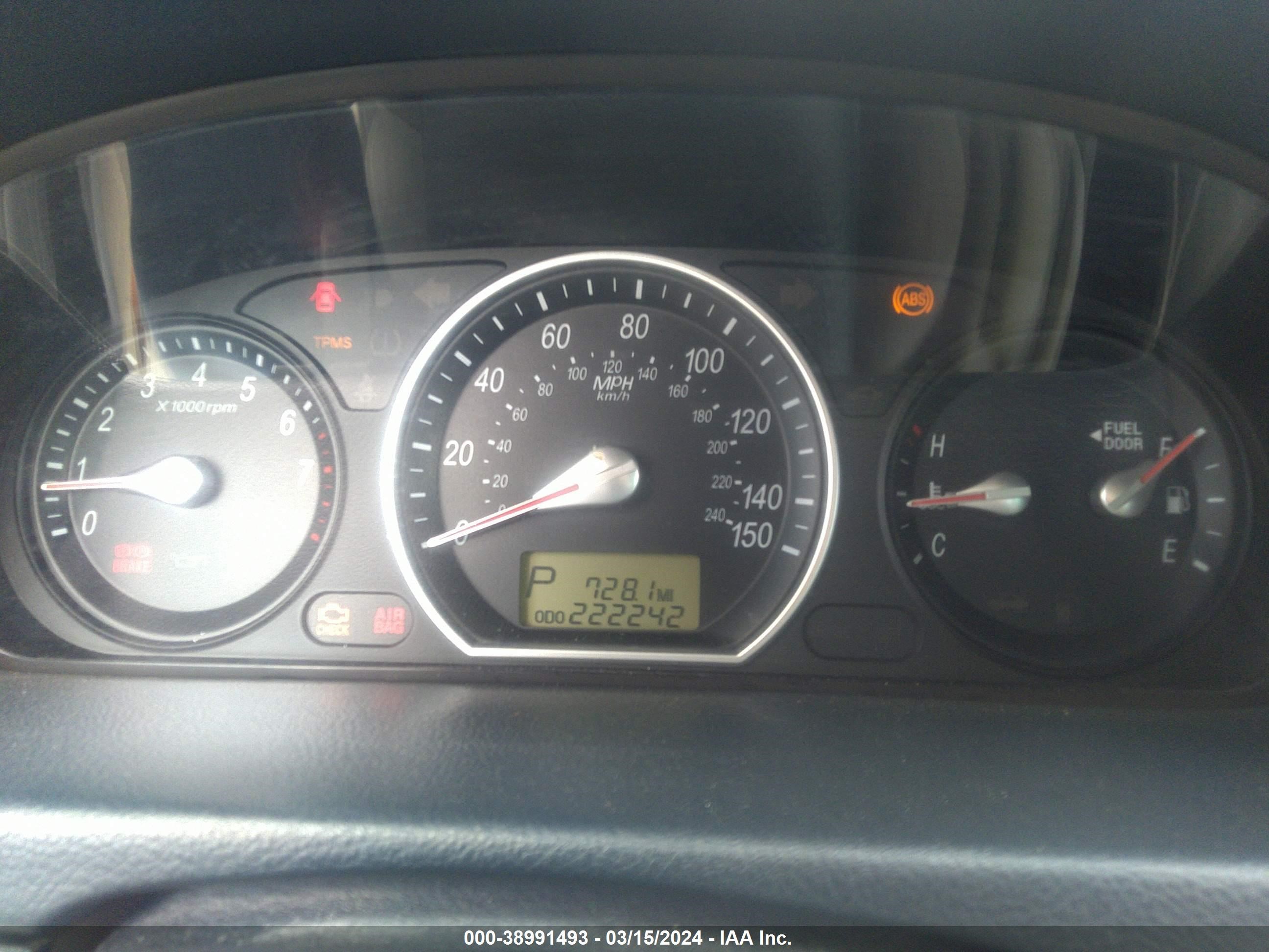 Photo 6 VIN: 5NPET46CX8H305784 - HYUNDAI SONATA 