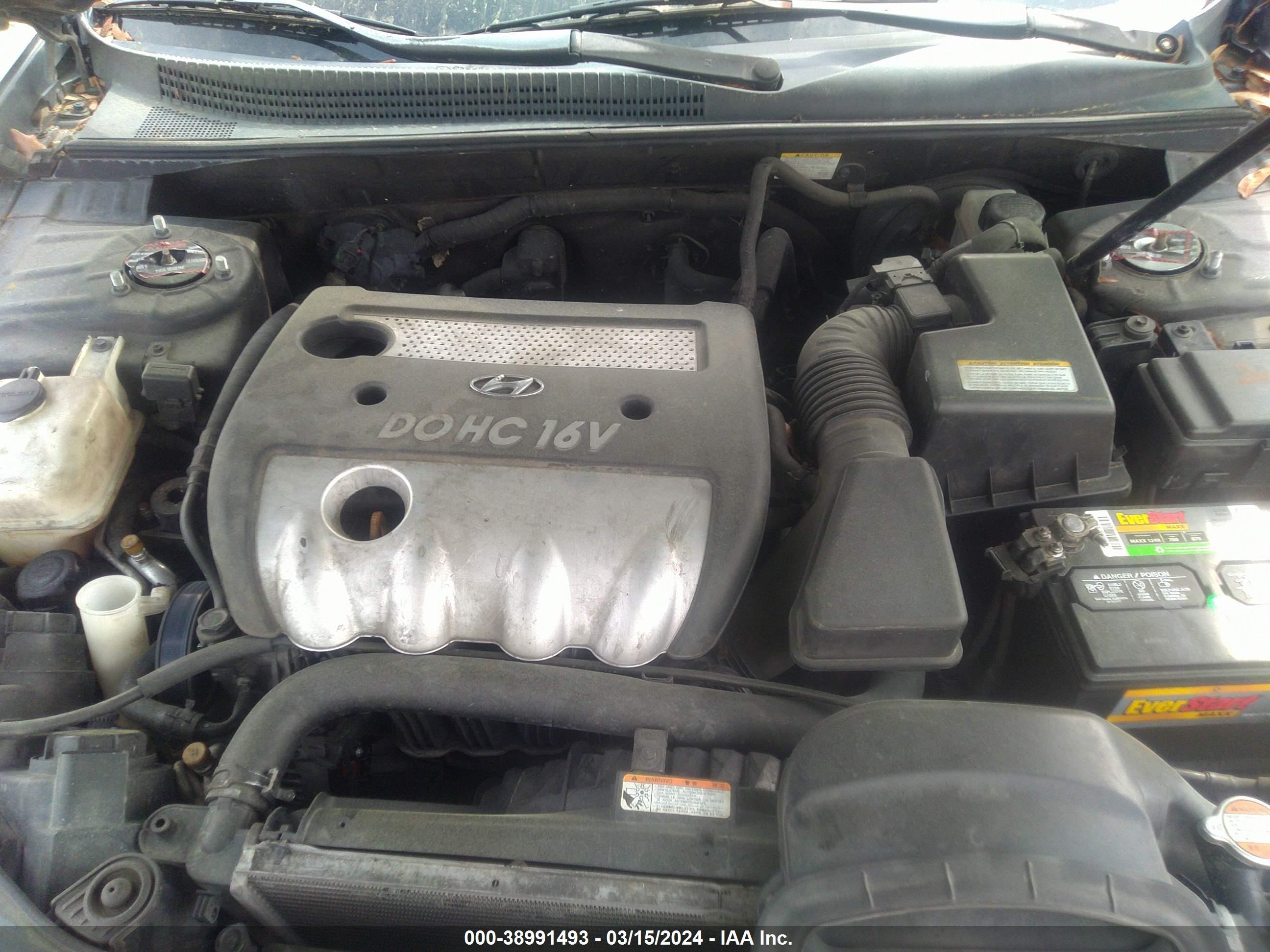 Photo 9 VIN: 5NPET46CX8H305784 - HYUNDAI SONATA 