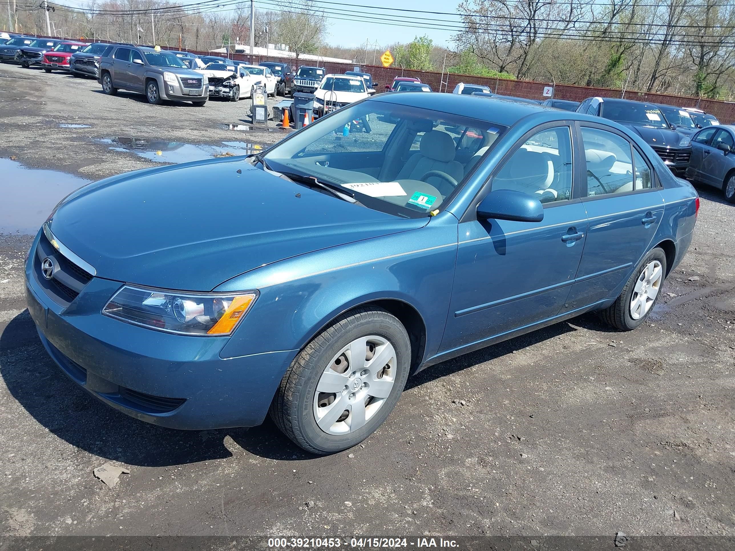 Photo 1 VIN: 5NPET46CX8H341507 - HYUNDAI SONATA 