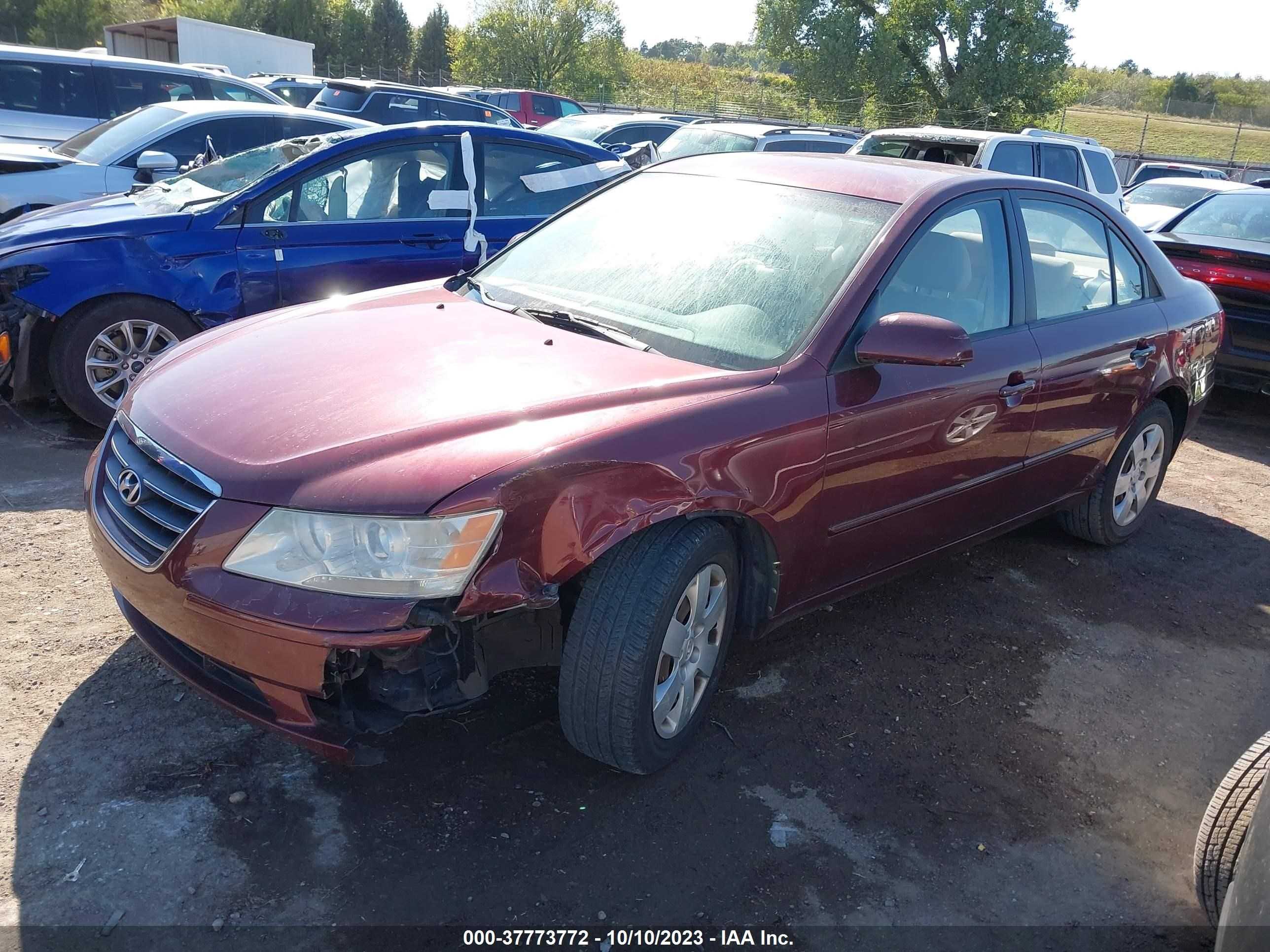 Photo 1 VIN: 5NPET46CX9H416689 - HYUNDAI SONATA 